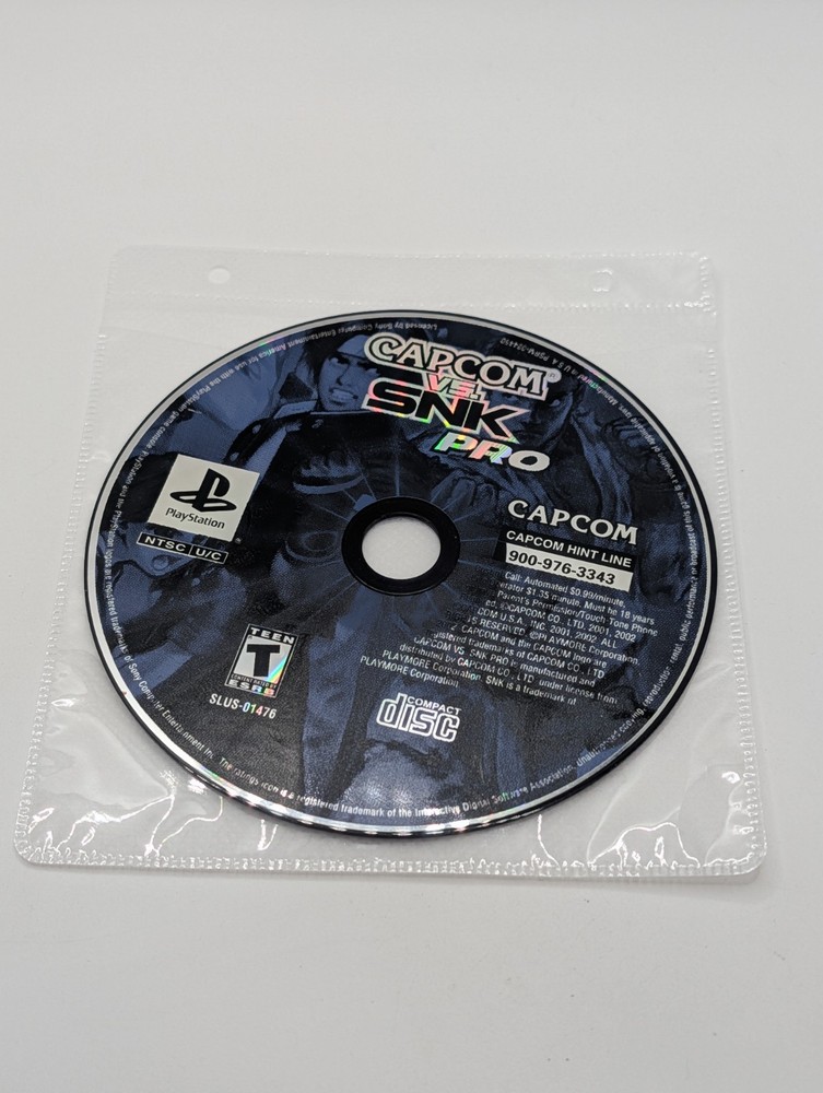 Capcom vs SNK Pro Sony PlayStation 1 PS1 - Disc Only Tested