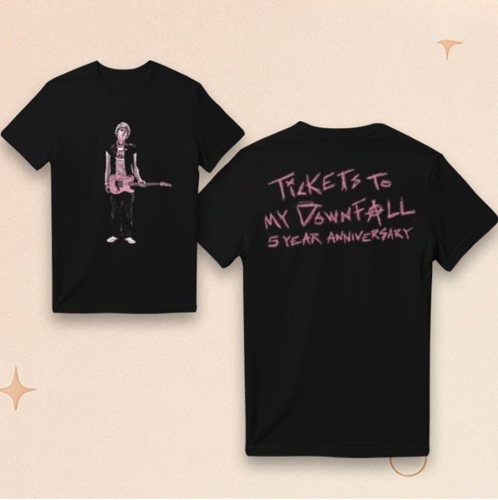 MGK Lost Americana Tour Merch 2025 Double Sided T-shirt