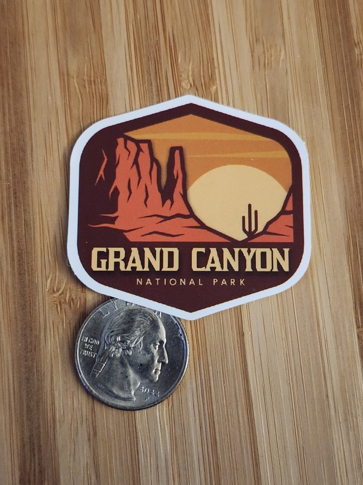 GRAND CANYON NATIONAL PARK STICKER Grand Canyon Sticker Grand Canyon Decal