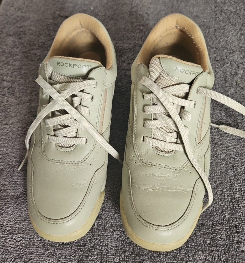 Rockport Shoes Men's  9 Pro Walker Leather Sneakers Lace Up Walking M7102M