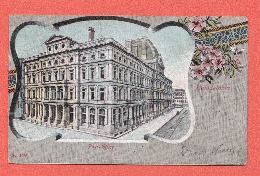 Pennsylvania - Philadelphia, Post - Office  Postcard  690