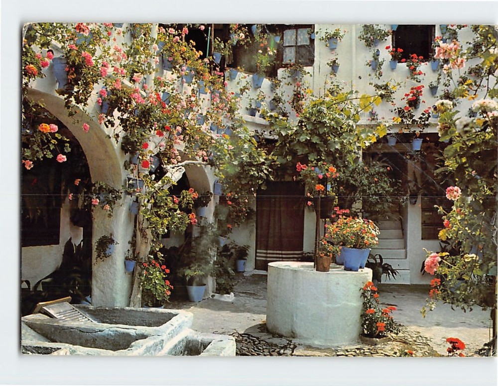 Postcard Courtyard Andalusia Spain
