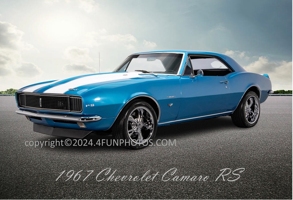 1967 Chevrolet Camaro RS Muscle Car Hot Rod Man Cave 13