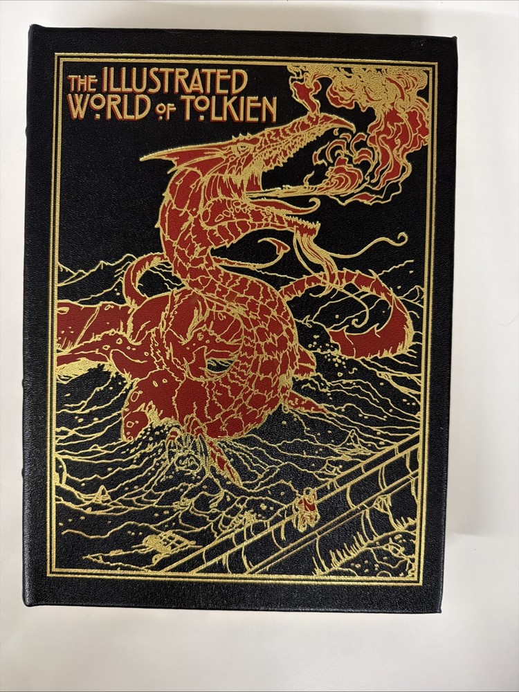 Easton Press The Illustrated World of Tolkien by David Day -Leatherbound Edition