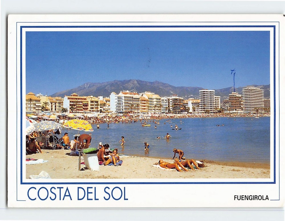 Postcard Costa del Sol Fuengirola Spain