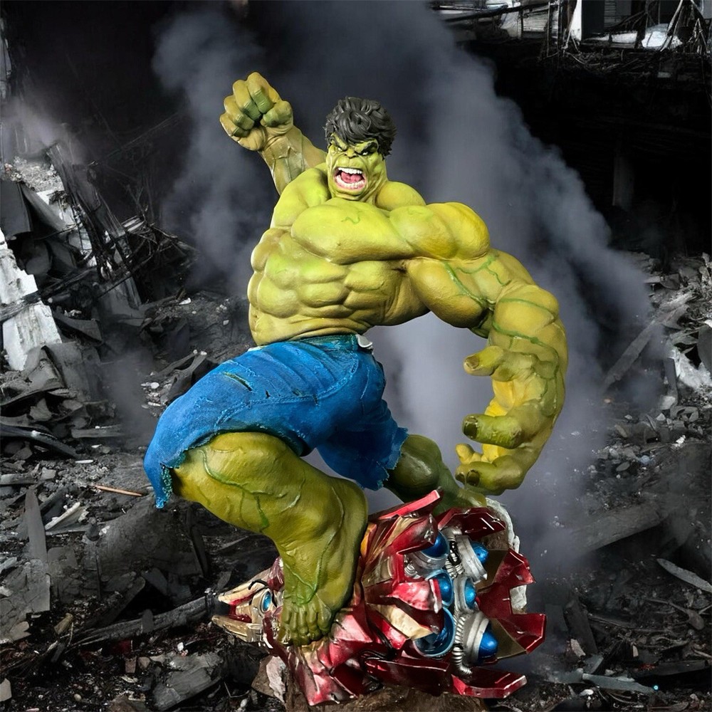 Marvel Hulk Resin 3D printed custom repainted 1/6  18” art