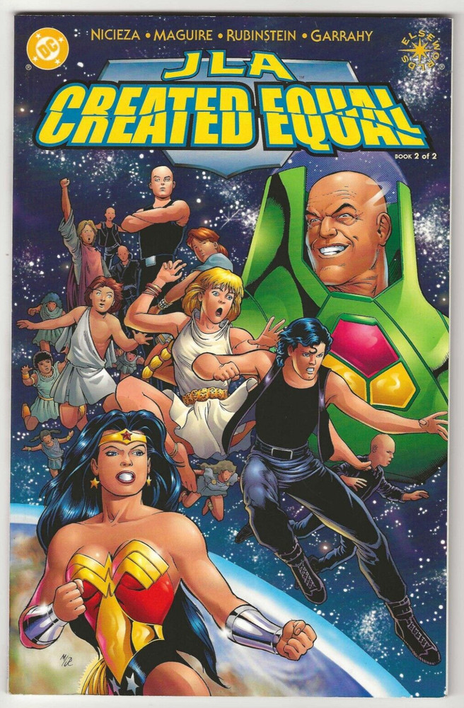 DC Comics JLA CREATED EQUAL #2 first printing cover A