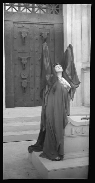 Photo:Margaret Anglin Theatrical Production 1910s Costume Stage Scene
