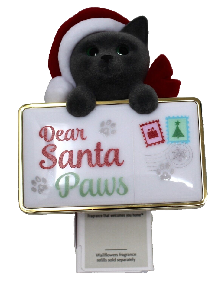 Bath & Body Works Dear Santa Paws Cat Wallflowers Plug In Air Freshener