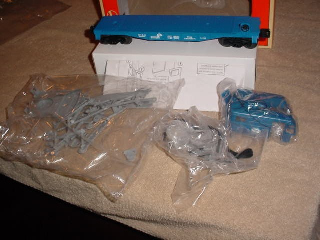 Lionel #6-52149 Conrail Flat Car W/ Harnischfeger Ph Power Shovel Kit Nib  0-027