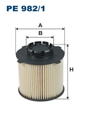 PE 982/1 FILTRON Fuel Filter for CADILLAC,CHEVROLET,OPEL,SAAB,VAUXHALL