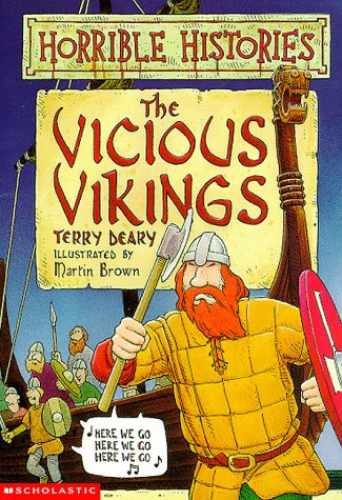 The Vicious Vikings - Paperback, by Deary Terry - Acceptable