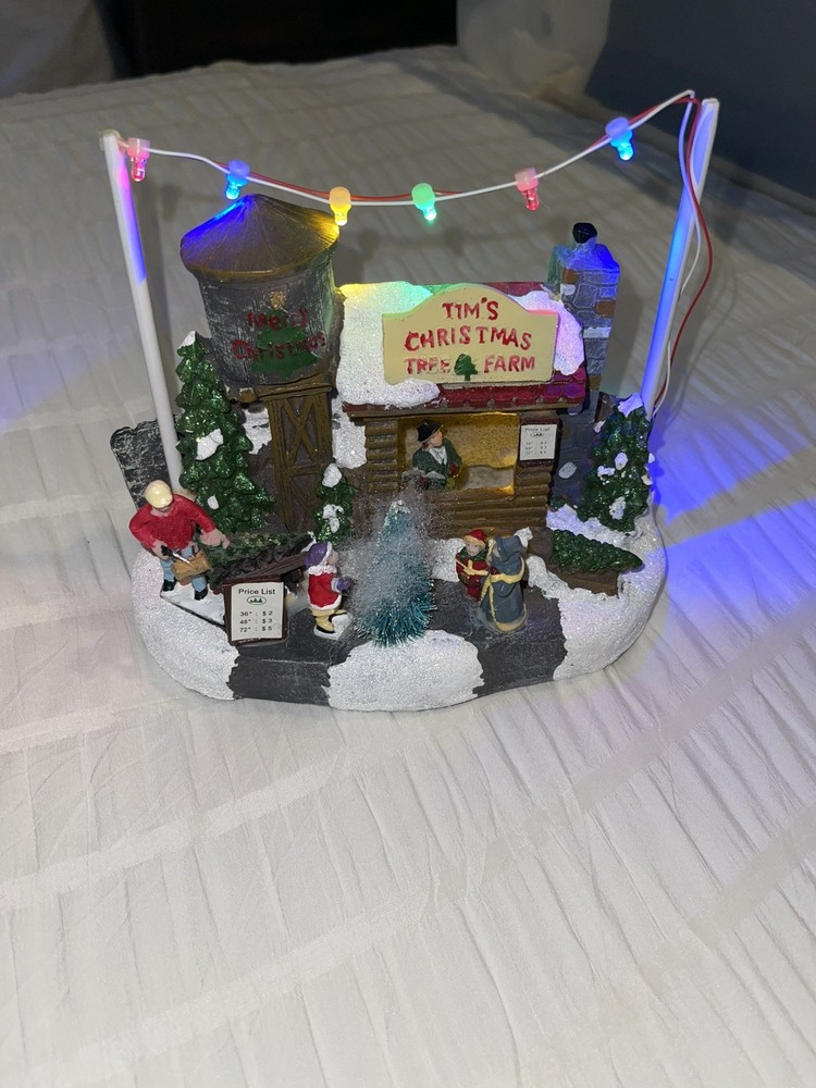 Lemax Village Collection Table Accent “Tim's Christmas Tree Farm”-image