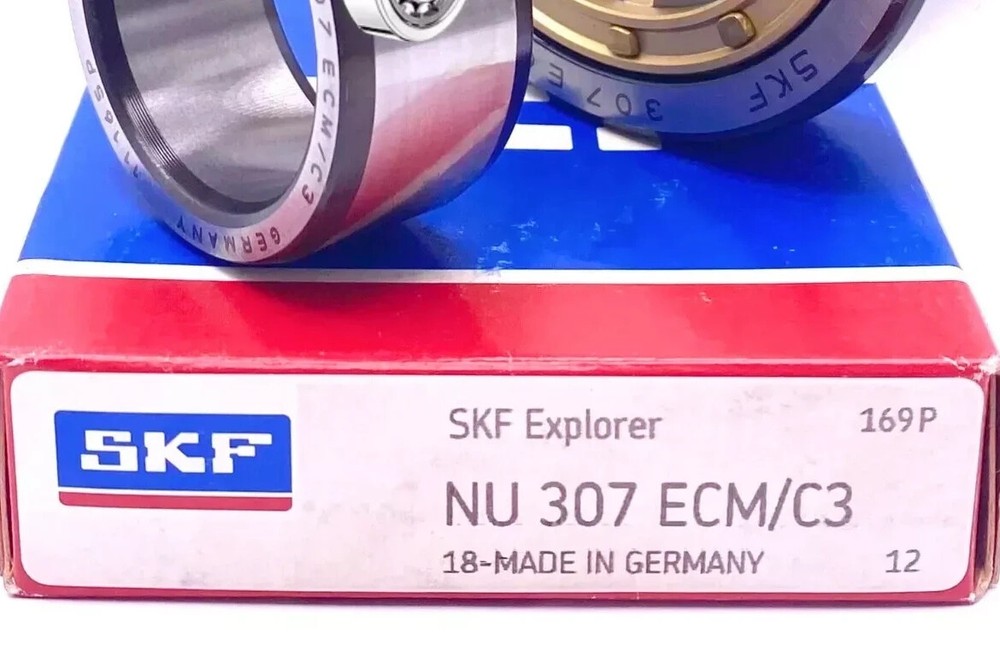 NEW SKF NU 307 ECM/C3 single row cylindrical roller bearing 1PCS #PA
