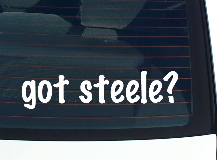 Steele Family Funny Car Decal Bumper Sticker Vinyl Window Pride