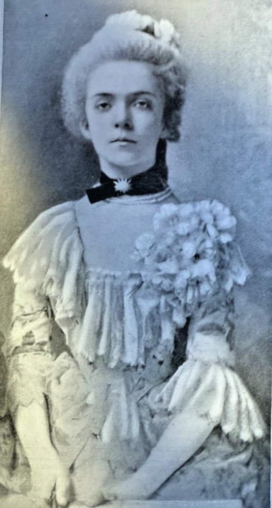 1902 Vintage Magazine Illustration Alice Roosevelt Daughter Theodore Roosevelt