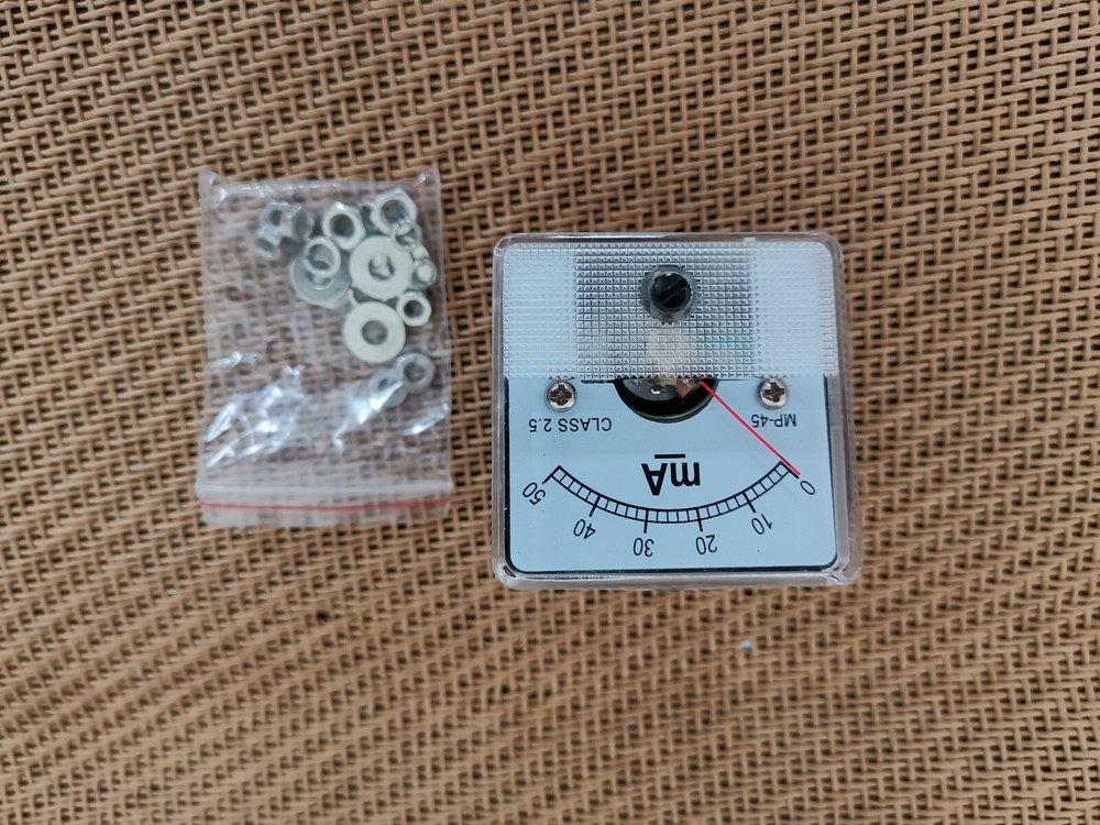 Analog TUBE AMPLIFIER Current Panel/PCB DC 50mA Meter