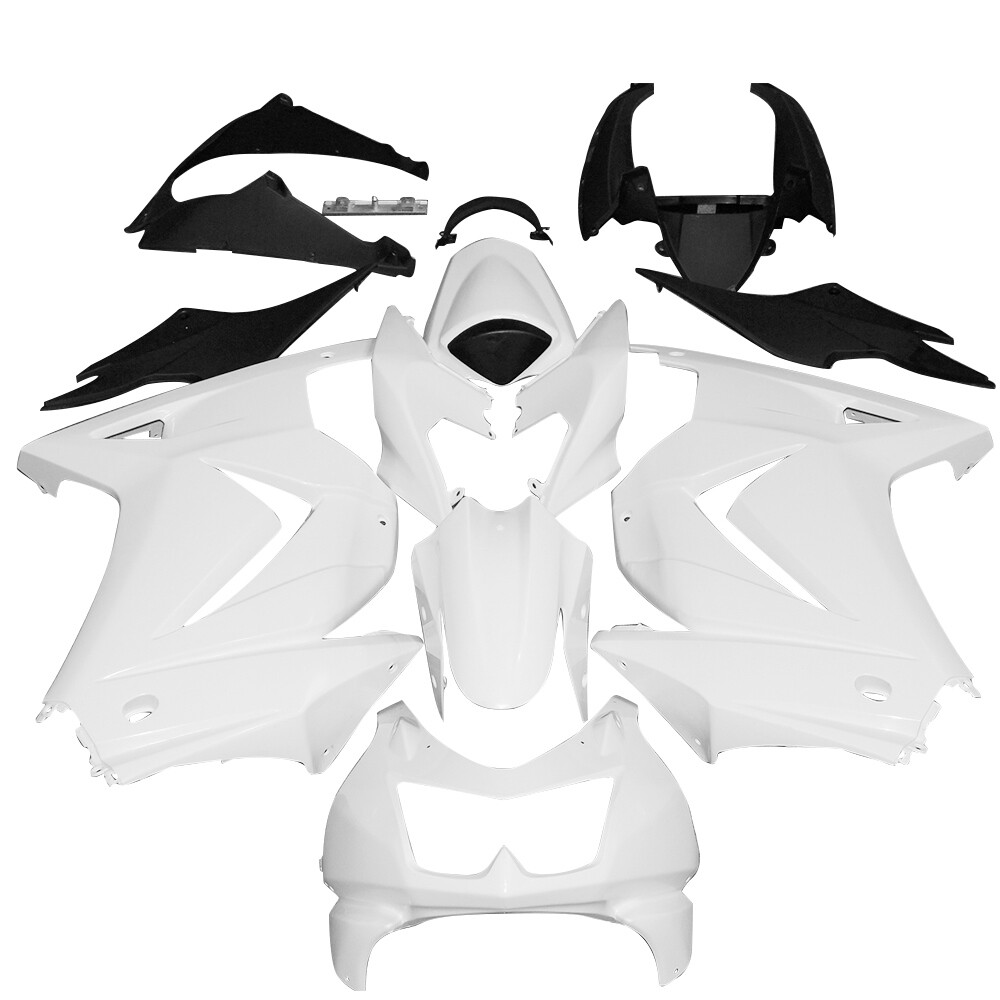 ABS Unpainted Bodywork Fairing Kit For Kawasaki Ninja 250R EX250J 2008-2012 US