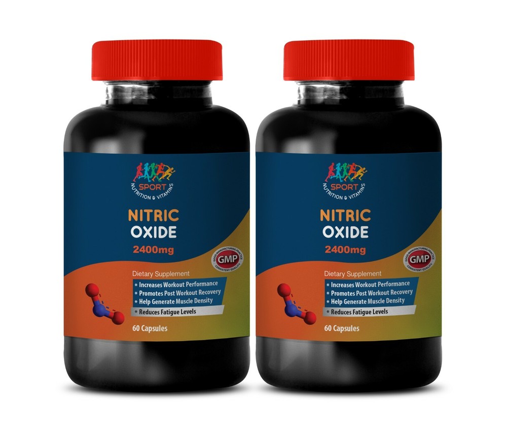 Nitric Oxide Power Dietary Supplement Fat Burn - L Arginine - 2400 - 2B 120Ct