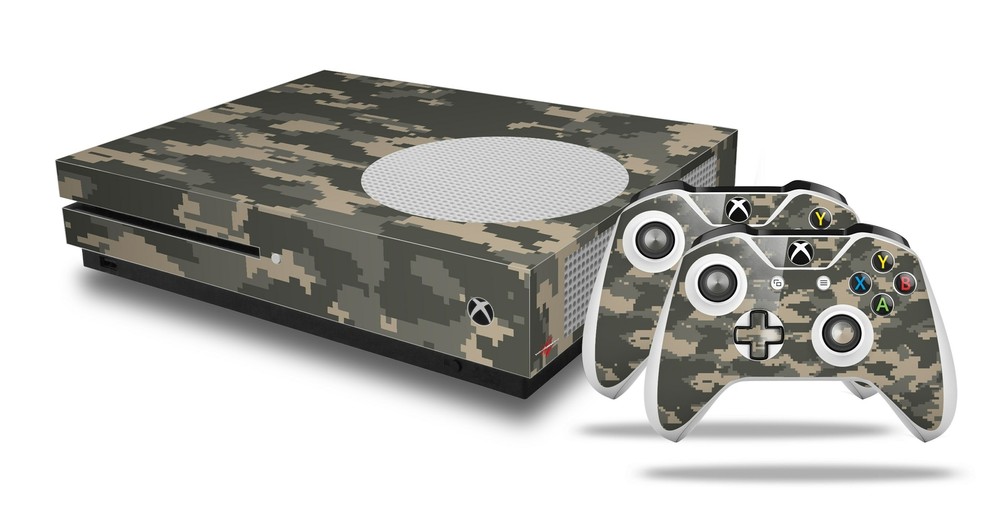 Skin XBOX One S Console Controller WraptorCamo Digital Camo Combat