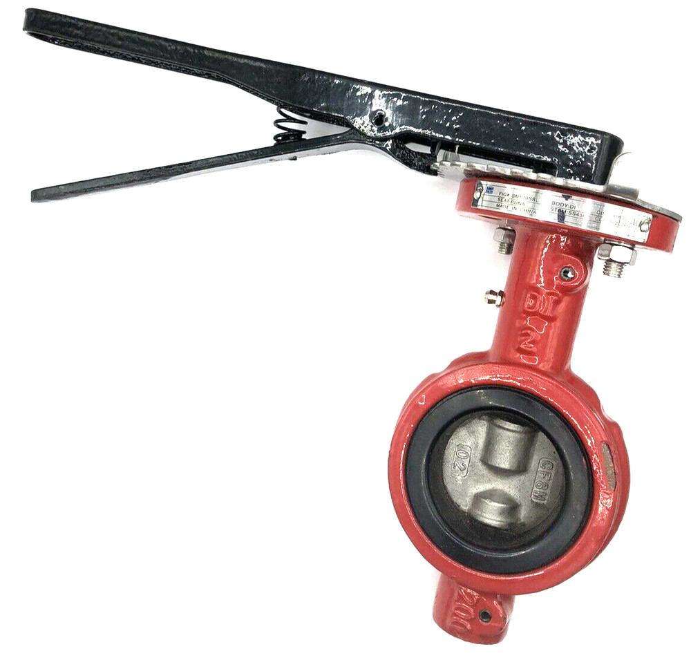 2” SMP Butterfly Valve - Wafer Style SN, 200PSI, Ductile Iron Buna Seat SM570SBL
