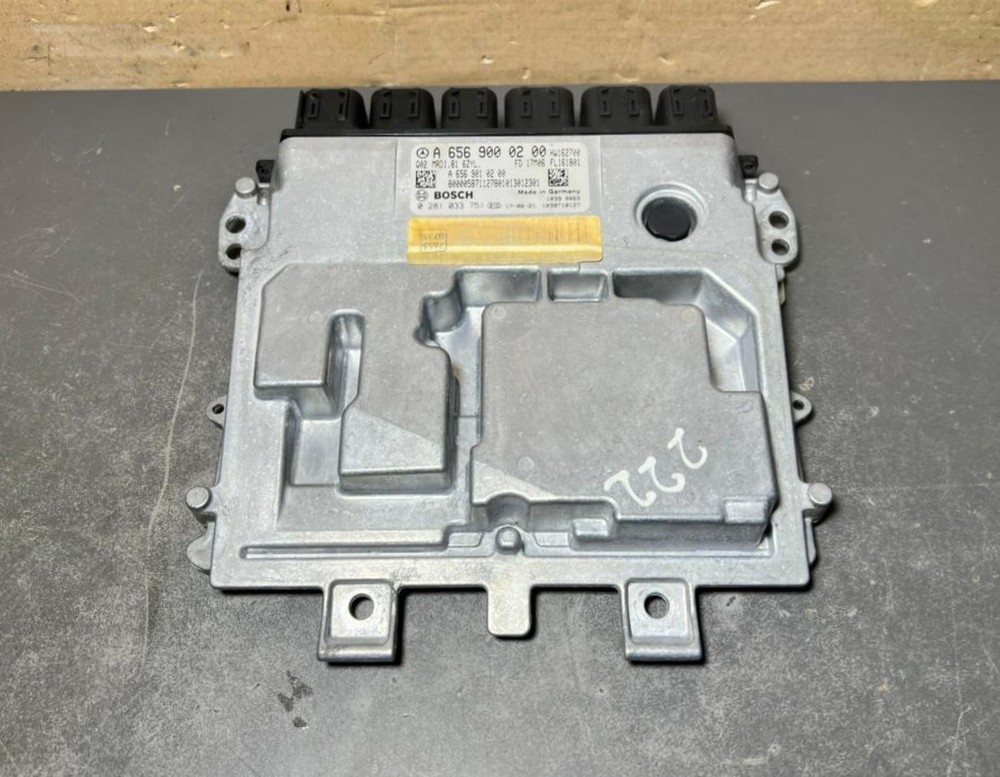 15-20 Mercedes W222 S-Class Engine Control Module Unit ECM ECU A656 9000200 OEM