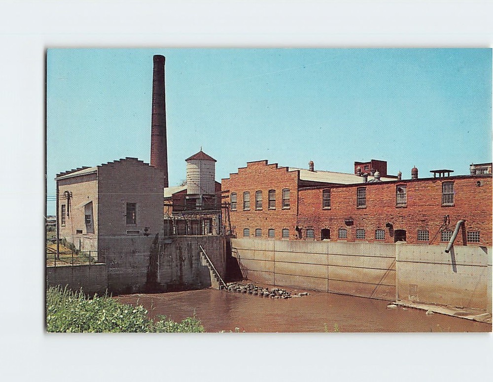 Postcard Mill Stream Amana Iowa USA