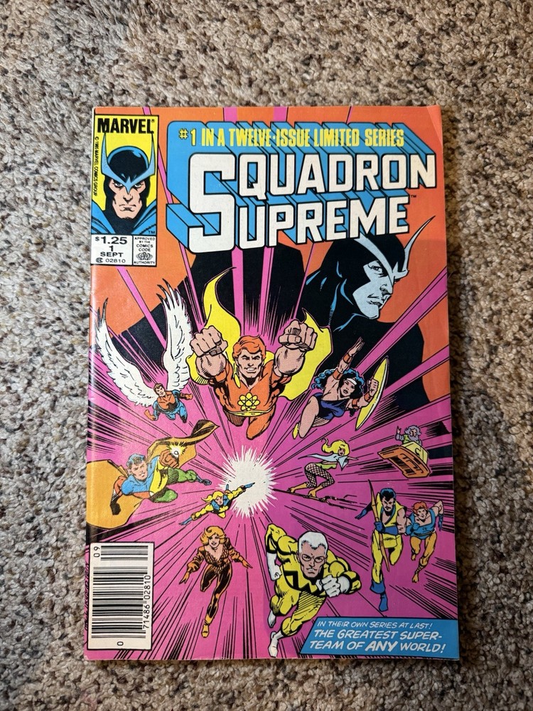 Squadron Supreme #1 (Marvel Comics September 1985)
