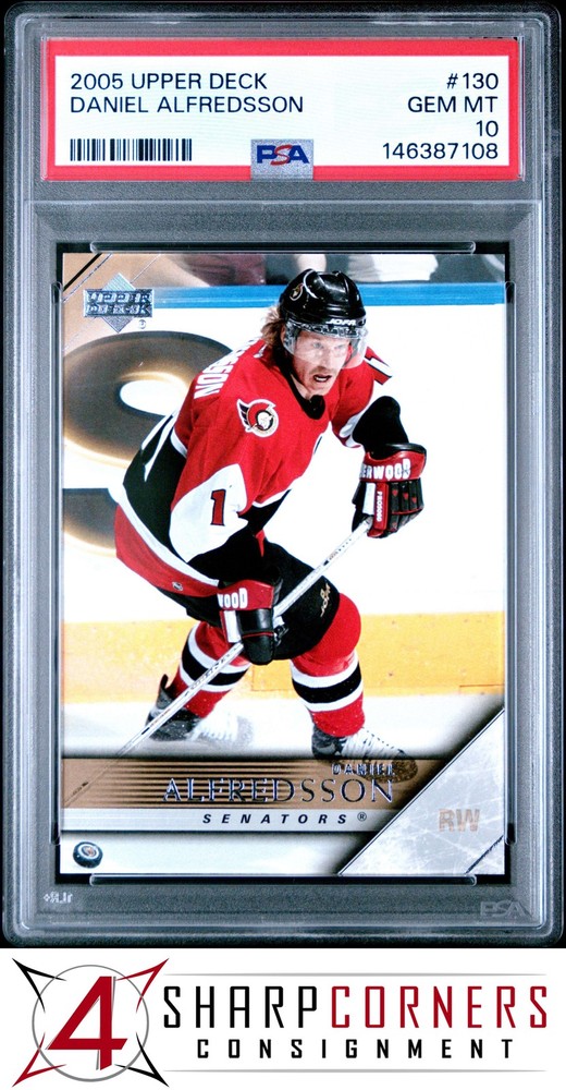 2005 Upper Deck #130 Daniel Alfredsson Hof Pop 3 Psa 10Stay in the know. Follow us on eBay