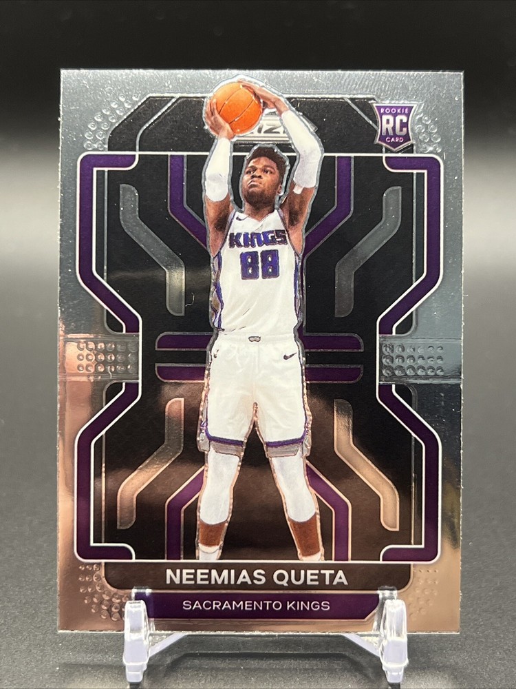 2021-22 Panini Prizm Base Rookie NEEMIAS QUETA RC #316 Kings