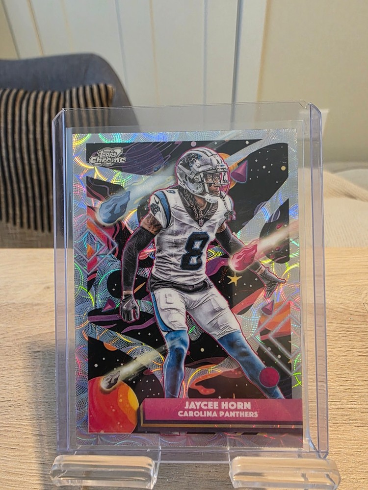 2025 Topps Cosmic Football NUCLEUS Jaycee Horn #15