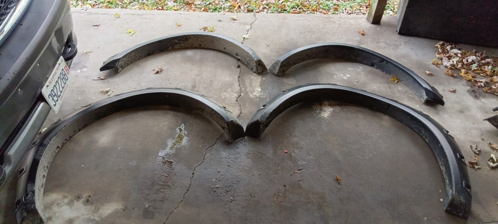 Fit For Full Size Truck's Pocket Rivet Fender Flares