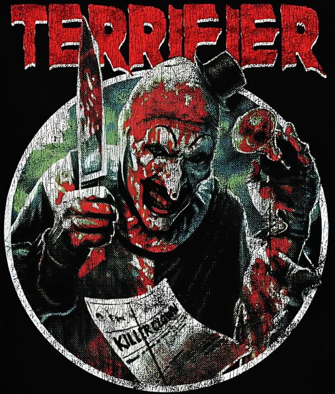 Terrifier Clown Horror Graphic T-Shirt