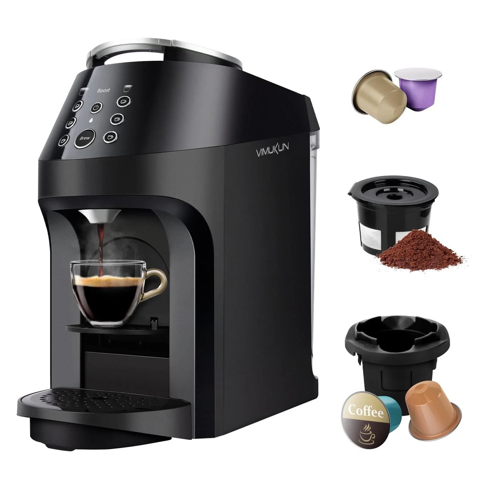 3-in-1 Coffee & Espresso Maker for Nespresso OriginalLine and K-Cup Pods