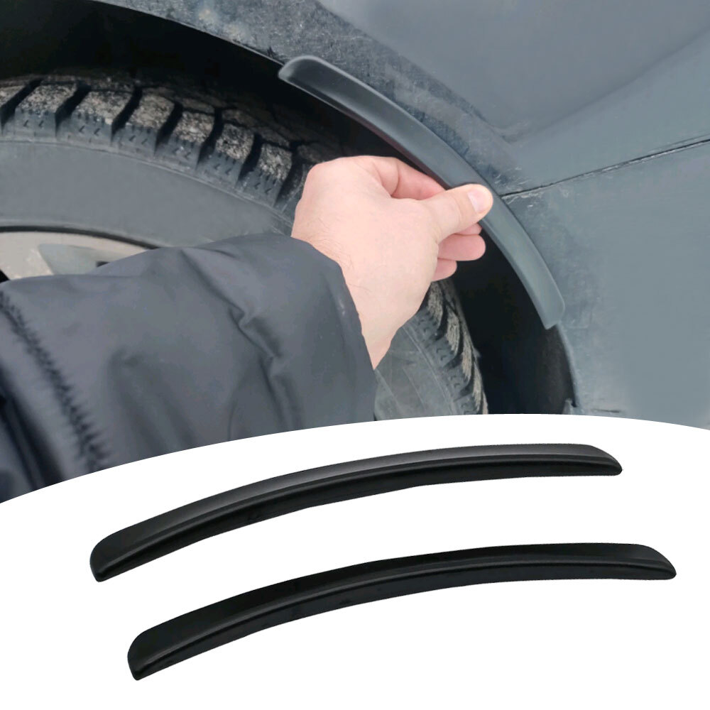 2PCS Car Fender Universal Arch Brow Car Wheels Lip Protective Cover Strip