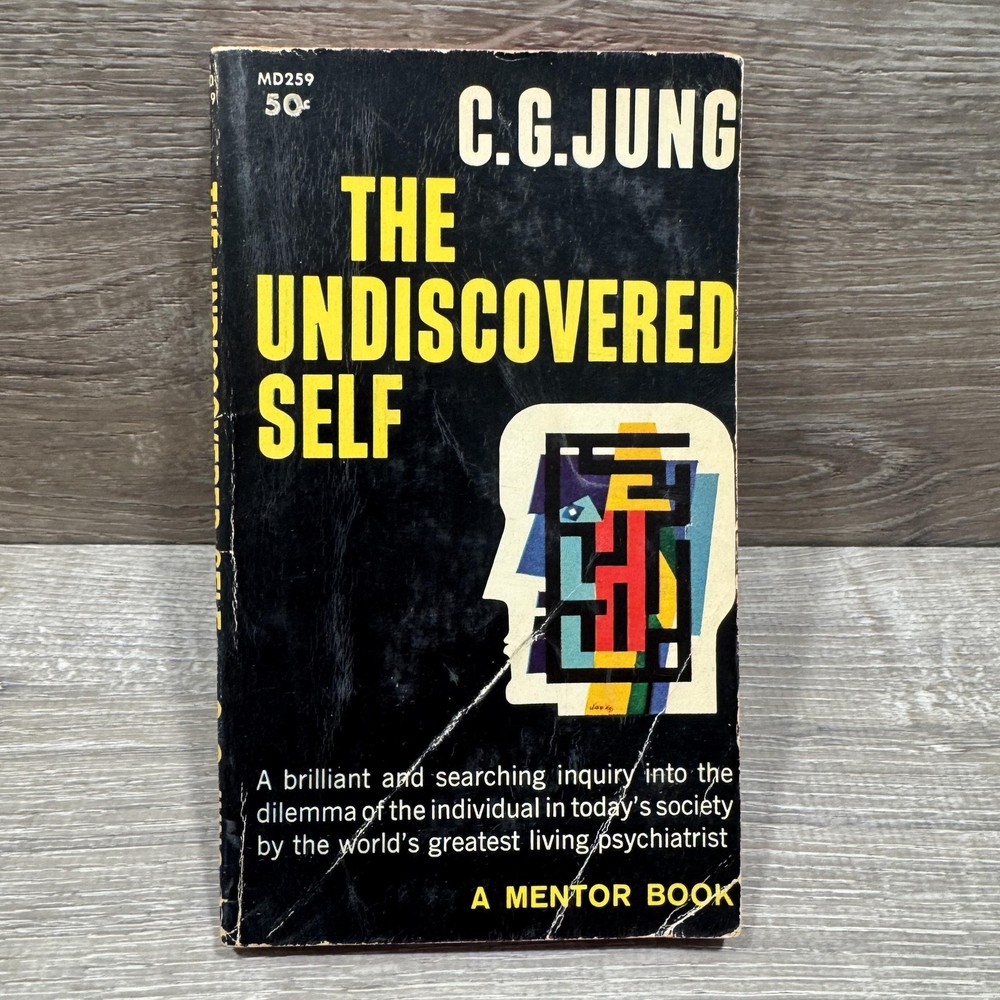Vintage The Undiscovered Self C G Jung New American Library Black PB USA 1959