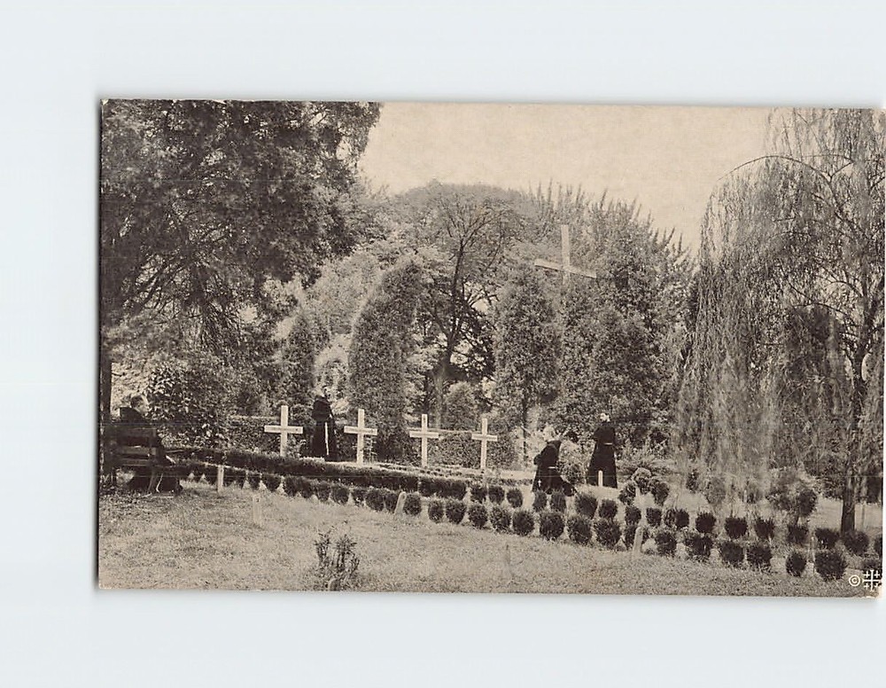 Postcard The Monastery Graveyard  Mount St Sepulchre Washington DC USA