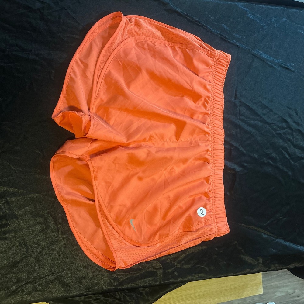 Nike Women's XXL Orange Dri-FIT Running Shorts