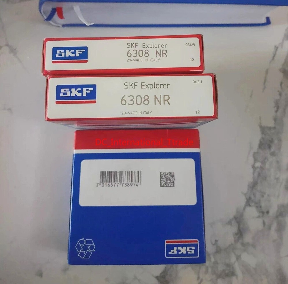 NEW SKF 6308 NR single row deep groove ball bearing 1PCS #PA