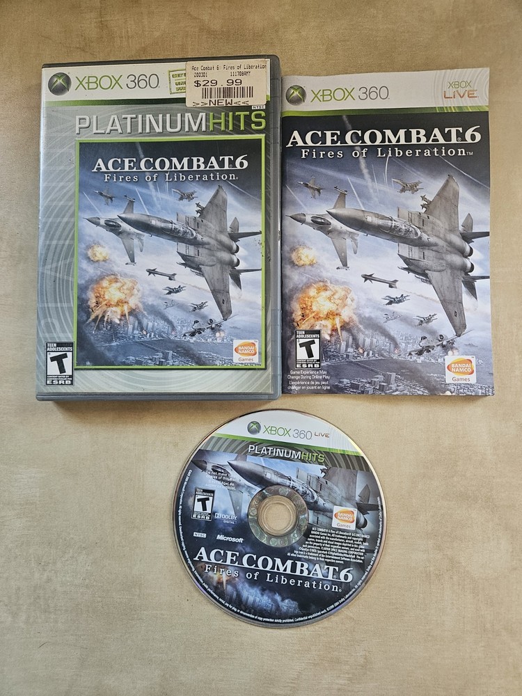 Ace Combat 6 - Microsoft Xbox 360 - Complete CIB-image