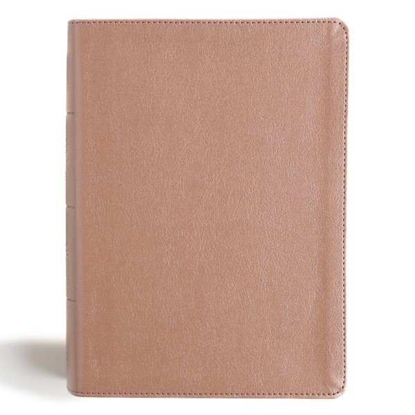 Holy Bible : Christian Standard Bible, Rose Gold, Leathertouch, Personal Size...