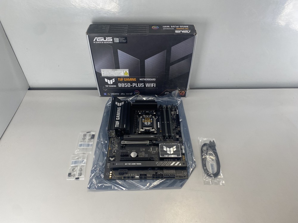 ASUS TUF GAMING Motherboard B850-PLUS WIFI AMD AM5 ATX- Black