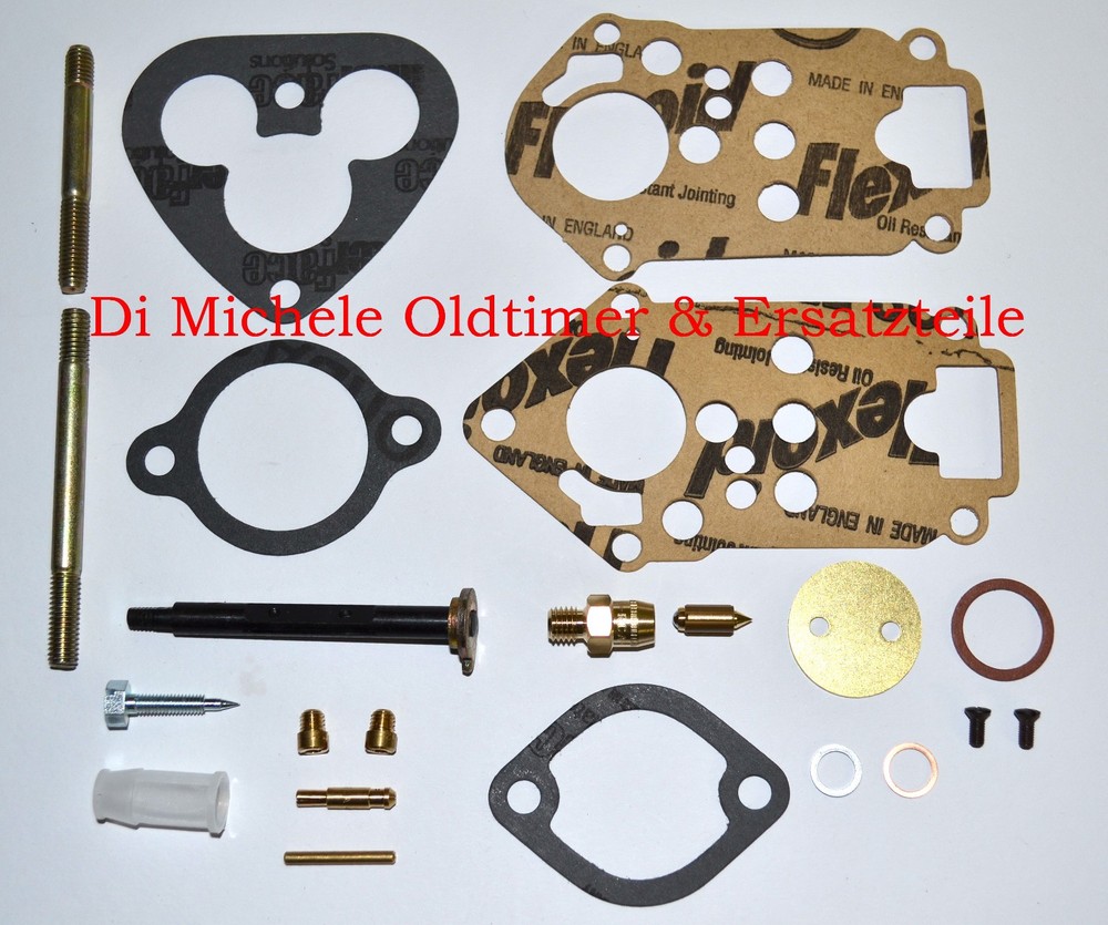 26 IMB Weber Carburettor Professional Kit, Universal, Gasket Set, Fiat 500 Service, B. 0014a