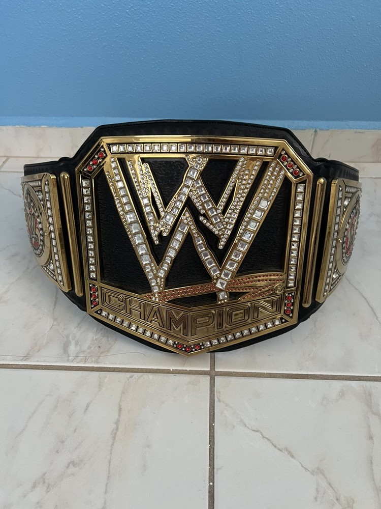 WWE Wrestling Adult Replicas 2013 Championship Belt(Plastic plates)