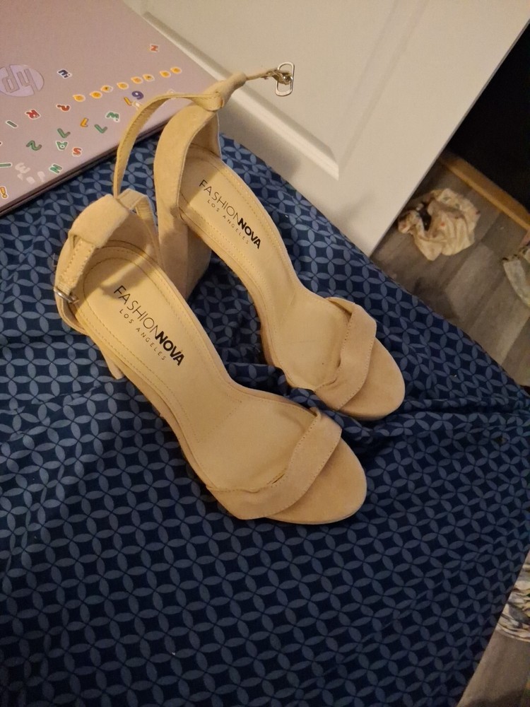 Beige Fashion Nova Shoes
