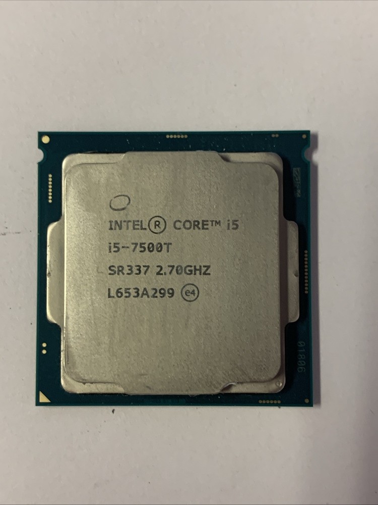 Intel Core i5-7500T - 2.7 GHz Quad-Core (SR337) Processor