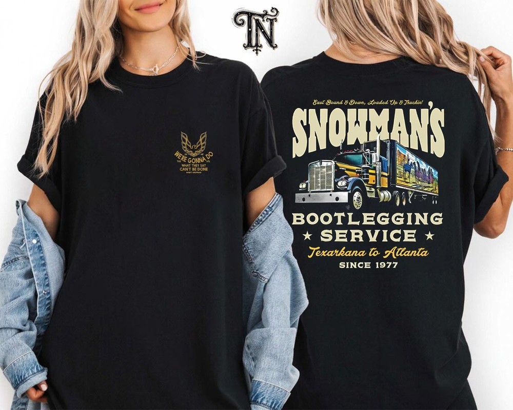 Snowman’s Bootlegging Service Smokey and The Bandit Unisex T-Shirt