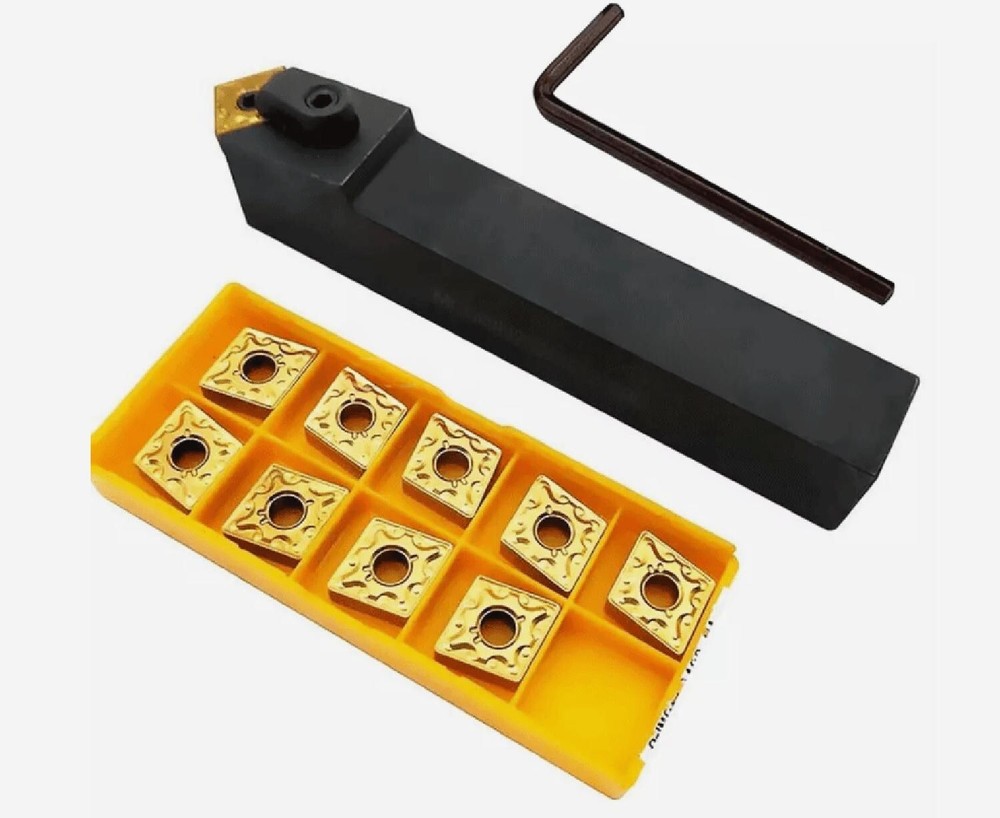 External Turning Tool Holder MCMNN2020K12-100 with Carbide Inserts CNMG 432 for CNC