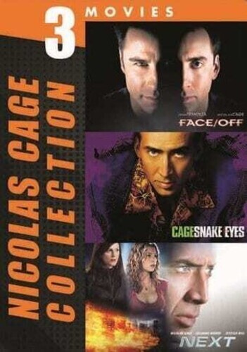 Nicolas Cage: 3-Movie Collection [New DVD] 3 Pack, Ac-3/Dolby Digital, Amaray