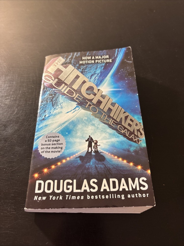 Hitchhiker's Guide to the Galaxy by Douglas Adams Del Rey 1st Edition/1st Print
